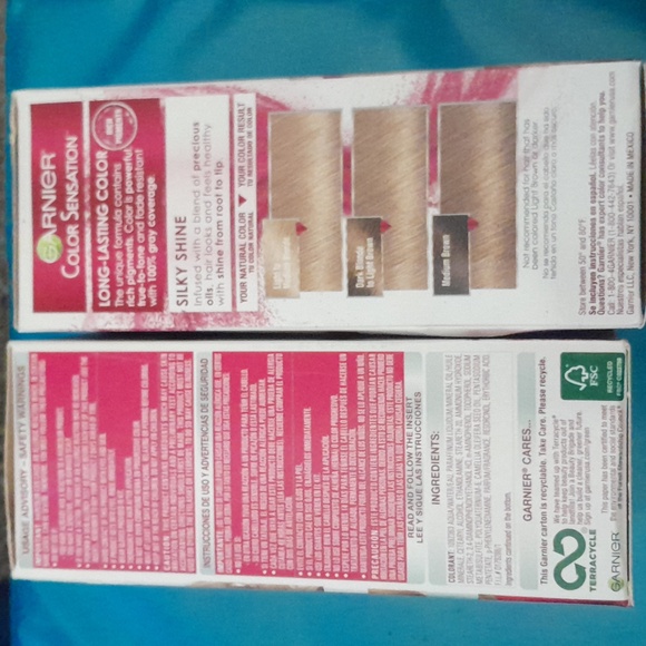 Garnier Color Sensation 7.0 Dark Natural Blonde (Permanent) - Picture 2 of 3